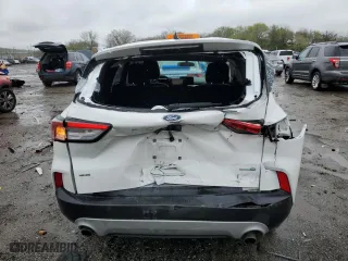 2020 Ford Escape SE with VIN 1FMCU9G61LUB58758, listed as a Copart auction lot 52863895 with 47,632 mi miles and Salvage Title. Bid and sale history available at carsss.com. Image 6.
