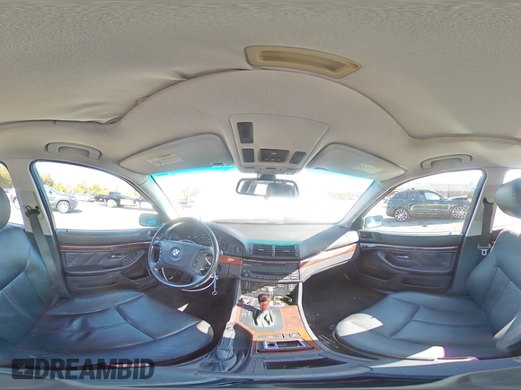 2003 BMW 5 Series 525iA with VIN WBADT43493G033277, listed as a Copart auction lot 75069994 with 114,456 mi miles and Salvage Title. Bid and sale history available at carsss.com. Image 12.