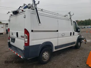 2018 Ram ProMaster Cargo with VIN 3C6TRVAG5JE118475, listed as a Copart auction lot 72766774 with Not Provided miles and Salvage Title. Bid and sale history available at DreamBid. Image 3.
