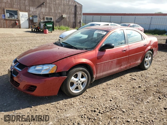2005 Dodge Stratus SXT z VIN 1B3EL46R85N559785, wystawiony jako Copart lot #65991264 z przebiegiem 200 523 mil mil oraz Tytuł czysty. Historia ofert i sprzedaży dostępna na DreamBid. Obrazek 1.