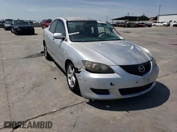 2005 Mazda 3 i with VIN JM1BK32F351347622, listed as a Copart auction lot 53729205 with 205,194 mi miles and Salvage Title. Bid and sale history available at DreamBid. Image 11.