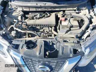 2017 Nissan Rogue SV with VIN KNMAT2MT7HP568955, listed as a IAAI auction lot 41529717 with 1 mi miles. Bid and sale history available at carsss.com. Image 10.