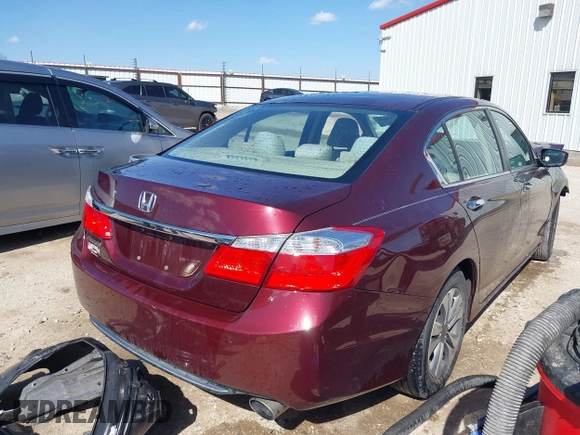 2015 Honda Accord LX with VIN 1HGCR2F38FA024227, listed as a IAAI auction lot 41746016 with 66,718 mi miles. Bid and sale history available at carsss.com. Image 4.