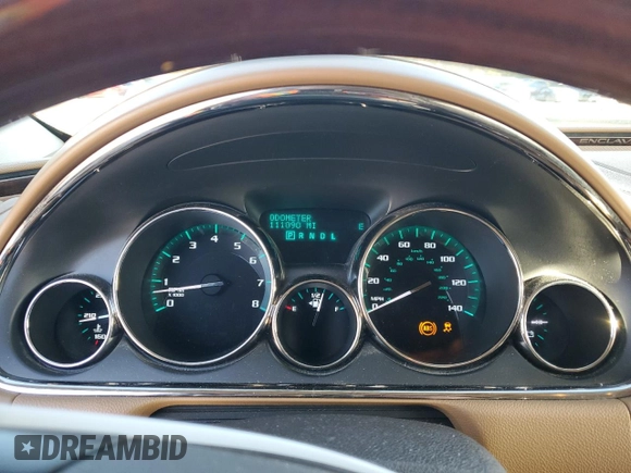 2017 Buick Enclave Leather with VIN 5GAKRBKD4HJ229380, listed as a Copart auction lot 41596055 with 111,090 mi miles and Clean Title. Bid and sale history available at DreamBid. Image 9.