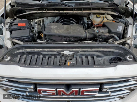 2021 GMC Sierra 1500 AT4 with VIN 3GTP9EEL9MG124953, listed as a Copart auction lot 57510725 with 64,609 mi miles and Salvage title. Bid and sale history available at DreamBid. Image 11.