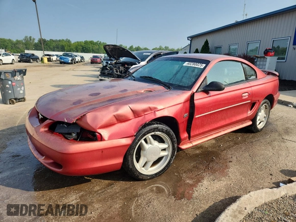 1994 Ford Mustang GT z VIN 1FALP42T1RF105797, wystawiony jako Copart lot #60280025 z przebiegiem 108 796 mil mil oraz Nie do naprawy • Non repairable. Historia ofert i sprzedaży dostępna na DreamBid. Obrazek 1.