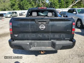 2023 Nissan Frontier SV with VIN 1N6ED1EJ7PN630402, listed as a Copart auction lot 57339595 with 35,876 mi miles and Salvage title. Bid and sale history available at DreamBid. Image 6.