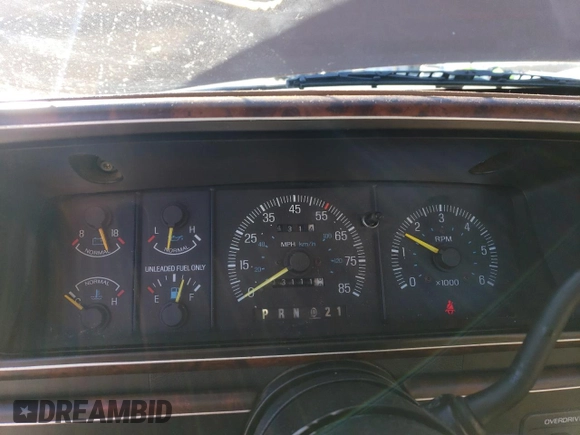 1991 Ford F-150 with VIN 1FTDF15Y3MPA14511, listed as a Copart auction lot 83496644 with 13,111 mi miles and Clean Title. Bid and sale history available at carsss.com. Image 9.
