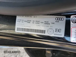 2017 Audi S7 Premium Plus z VIN WAUWFAFC5HN095926, wystawiony jako Copart lot #53796575 z przebiegiem 81 677 mil mil oraz Szkoda całkowita • Salvage title. Historia ofert i sprzedaży dostępna na DreamBid. Obrazek 13.