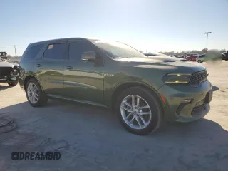 2022 Dodge Durango R/T Plus with VIN 1C4SDJCT3NC106554, listed as a Copart auction lot 85364544 with 212,453 mi miles and Clean title. Bid and sale history available at DreamBid. Image 4.