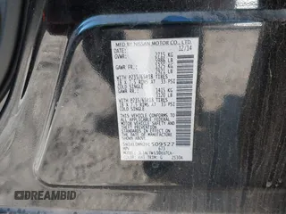 2015 Infiniti QX60 with VIN 5N1AL0MN2FC509527, listed as a IAAI auction lot 41167418 with 169,304 mi miles and . Bid and sale history available at DreamBid. Image 9.