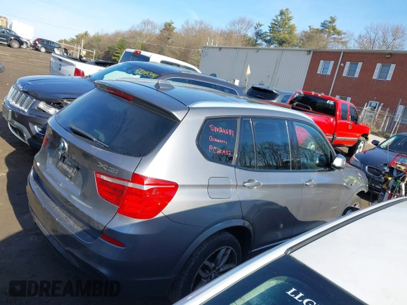 2017 BMW X3 xDrive35i with VIN 5UXWX7C53H0S18577, listed as a IAAI auction lot 41058829 with 127,549 mi miles and . Bid and sale history available at DreamBid. Image 16.