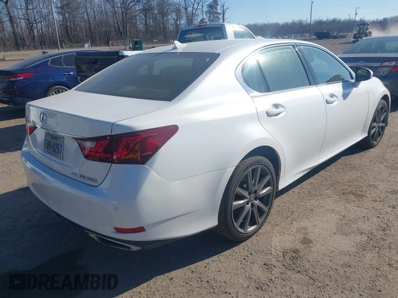 2013 Lexus GS with VIN JTHCE1BL3D5003977, listed as a IAAI auction lot 41620845 with 90,842 mi miles and . Bid and sale history available at carsss.com. Image 4.
