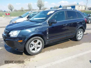 2014 Chevrolet Captiva Sport LTZ with VIN 3GNAL4EK0ES660141, listed as a IAAI auction lot 41883331 with 107,028 mi miles. Bid and sale history available at carsss.com. Image 2.