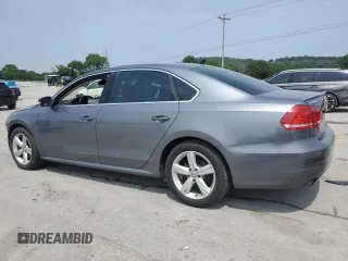 2015 Volkswagen Passat Limited Edition with VIN 1VWAT7A30FC098027, listed as a Copart auction lot 60612055 with 121,208 mi miles and Salvage title. Bid and sale history available at DreamBid. Image 2.