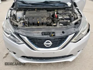 2017 Nissan Sentra S with VIN 3N1AB7AP3HY221244, listed as a Copart auction lot 62155795 with 166,926 mi miles and Salvage title. Bid and sale history available at DreamBid. Image 11.