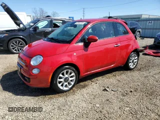 2017 FIAT 500 Pop z VIN 3C3CFFKR6HT661884, wystawiony jako Copart lot #52903755 z przebiegiem 65 970 mil mil oraz Szkoda całkowita • Salvage title. Historia ofert i sprzedaży dostępna na DreamBid. Obrazek 1.