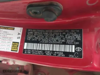 2016 Toyota Prius Four with VIN JTDKARFU0G3509454, listed as a IAAI auction lot 41809217 with 154,871 mi miles. Bid and sale history available at carsss.com. Image 9.