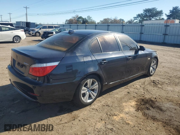 2009 BMW 5 Series 528i with VIN WBANU535X9C118774, listed as a Copart auction lot 85287694 with 200,607 mi miles and Salvage Title. Bid and sale history available at carsss.com. Image 3.