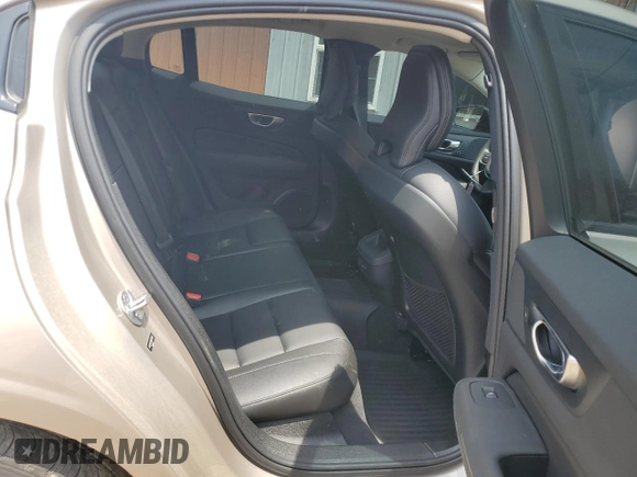 2024 Volvo S60 Core Dark Theme with VIN 7JRL12FK7RG322199, listed as a Copart auction lot 58101205 with 3,142 mi miles and Salvage title. Bid and sale history available at DreamBid. Image 10.