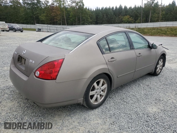 2004 Nissan Maxima SE with VIN 1N4BA41E34C870603, listed as a Copart auction lot 76314524 with 174,147 mi miles and Salvage Title. Bid and sale history available at carsss.com. Image 3.