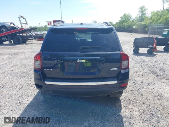 2016 Jeep Compass High Altitude with VIN 1C4NJDEBXGD671389, listed as a IAAI auction lot 42275577 with 129,609 mi miles and . Bid and sale history available at DreamBid. Image 16.