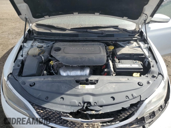 2015 Chrysler 200 Limited with VIN 1C3CCCAB1FN612827, listed as a Copart auction lot 49510185 with 112,217 mi miles and Salvage Title. Bid and sale history available at carsss.com. Image 11.