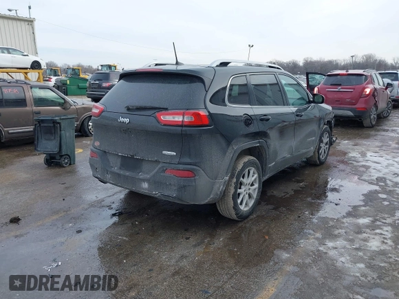 2018 Jeep Cherokee Latitude Plus with VIN 1C4PJLLB3JD553228, listed as a IAAI auction lot 41651643 with 80,712 mi miles and . Bid and sale history available at DreamBid. Image 4.