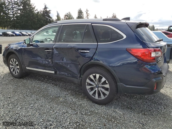 2018 Subaru Outback Touring with VIN 4S4BSATC5J3209910, listed as a Copart auction lot 49455595 with 90,539 mi miles and Salvage Title. Bid and sale history available at carsss.com. Image 2.