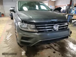 2021 Volkswagen Tiguan S with VIN 3VV1B7AX8MM010816, listed as a Copart auction lot 45718545 with 75,384 mi miles and Salvage Title. Bid and sale history available at carsss.com. Image 11.