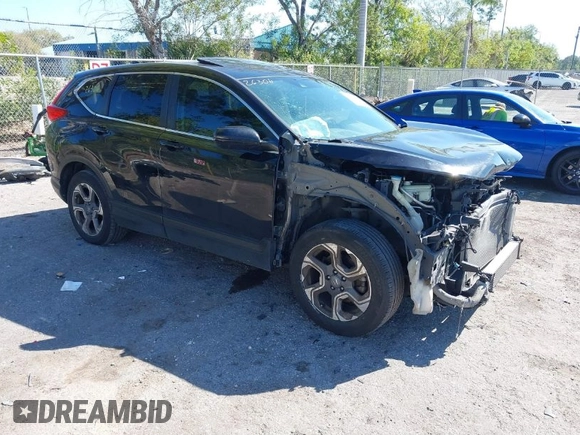 2019 Honda CR-V EX with VIN 7FARW1H58KE025104, listed as a IAAI auction lot 41750649 with 109,574 mi miles. Bid and sale history available at carsss.com. Image 1.