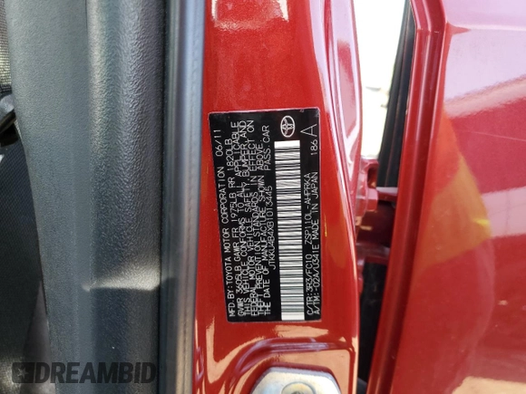 2011 Scion xD with VIN JTKKU4B4XB1013445, listed as a Copart auction lot 49482385 with Not Provided miles and Salvage Title. Bid and sale history available at carsss.com. Image 15.
