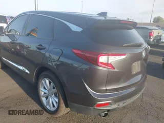 2019 Acura RDX with VIN 5J8TC1H32KL019306, listed as a IAAI auction lot 41937677 with 109,399 mi miles and . Bid and sale history available at DreamBid. Image 3.