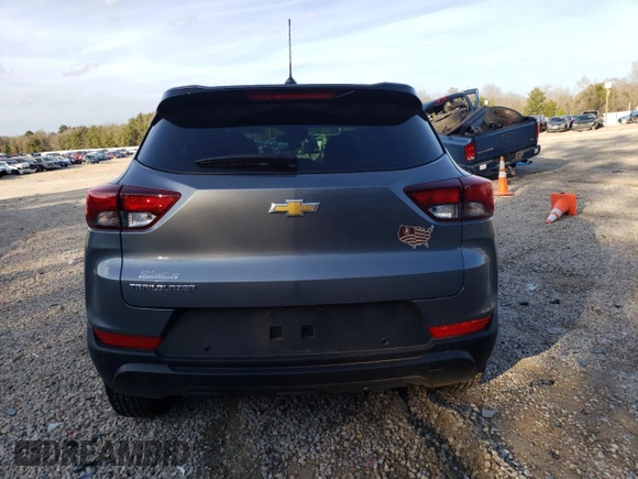 2022 Chevrolet TrailBlazer LS with VIN KL79MMS24NB118479, listed as a Copart auction lot 38055483 with 10,812 mi miles. Bid and sale history available at carsss.com. Image 6.