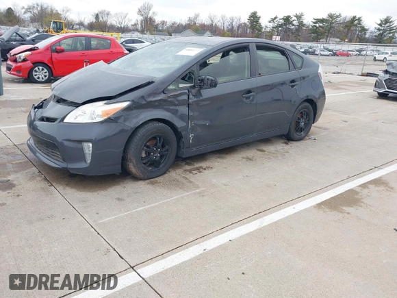 2015 Toyota Prius Four with VIN JTDKN3DU8F0433115, listed as a IAAI auction lot 40888177 with Not Provided miles and . Bid and sale history available at DreamBid. Image 2.