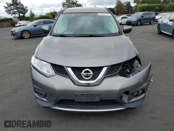 2016 Nissan Rogue SV with VIN KNMAT2MV7GP668330, listed as a Copart auction lot 54624175 with 157,146 mi miles and Salvage Title. Bid and sale history available at carsss.com. Image 5.