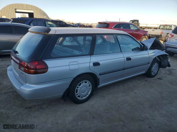 1997 Subaru Legacy Wagon L with VIN 4S3BK4356V6323149, listed as a Copart auction lot 81910724 with 109,665 mi miles and Salvage Title. Bid and sale history available at carsss.com. Image 3.