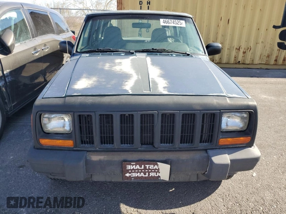 1997 Jeep Cherokee SE with VIN 1J4FT28S3VL523807, listed as a Copart auction lot 46674525 with 144,635 mi miles and Clean title. Bid and sale history available at DreamBid. Image 5.