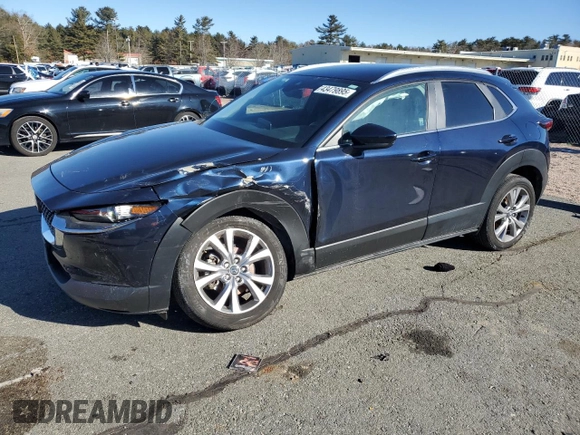 2022 Mazda CX-30 S Select with VIN 3MVDMBBL3NM429550, listed as a Copart auction lot 43479895 with 23,788 mi miles and Salvage Title. Bid and sale history available at DreamBid. Image 1.