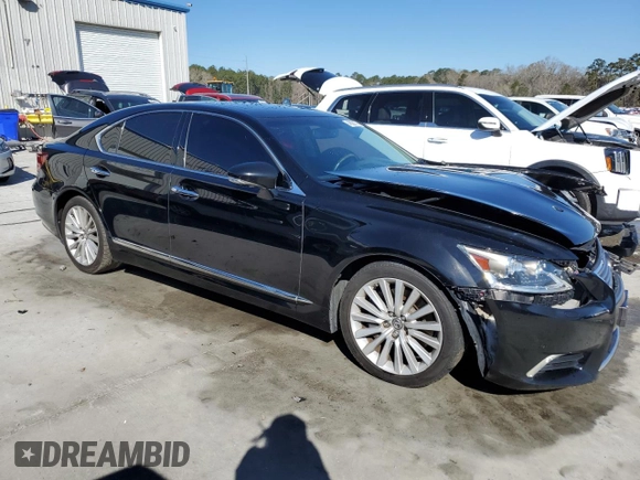 2013 Lexus LS 460 с VIN JTHCL5EF3D5018305, выставлен на аукционе Copart как лот 48299775 с пробегом 133 469 миль миль и Списание • Salvage title. История ставок и продаж доступна на DreamBid. Изображение 4.