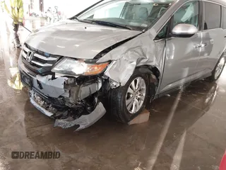 2016 Honda Odyssey EX z VIN 5FNRL5H48GB146659, wystawiony jako IAAI lot #41619759 z przebiegiem 230 679 mil mil oraz . Historia ofert i sprzedaży dostępna na DreamBid. Obrazek 6.