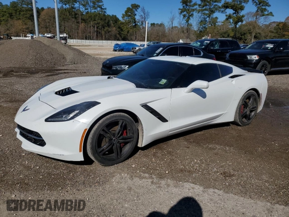 2017 Chevrolet Corvette 1LT with VIN 1G1YB2D73H5114291, listed as a Copart auction lot 89190045 with 103,207 mi miles and Clean title. Bid and sale history available at DreamBid. Image 1.