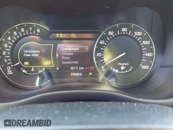 2019 Lincoln MKC Standard with VIN 5LMCJ1D92KUL08929, listed as a IAAI auction lot 41766946 with 90,171 mi miles. Bid and sale history available at carsss.com. Image 7.