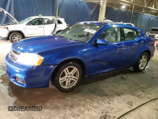 2012 Dodge Avenger SXT z VIN 1C3CDZCB2CN177647, wystawiony jako Copart lot #52520255 z przebiegiem 262 790 mil mil oraz Czysty tytuł • Clean title. Historia ofert i sprzedaży dostępna na DreamBid. Obrazek 1.