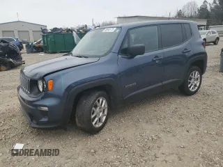 2023 Jeep Renegade (RED) Edition z VIN ZACNJDB17PPP57091, wystawiony jako Copart lot #48048175 z przebiegiem 24 886 mil mil oraz Szkoda całkowita • Salvage title. Historia ofert i sprzedaży dostępna na DreamBid. Obrazek 1.