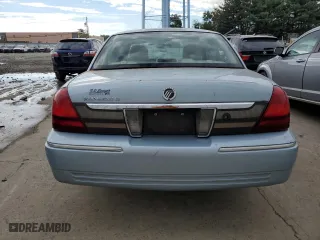 2010 Mercury Grand Marquis LS with VIN 2MEBM7FV1AX602156, listed as a Copart auction lot 71723204 with 0 mi miles and Salvage Title. Bid and sale history available at carsss.com. Image 6.