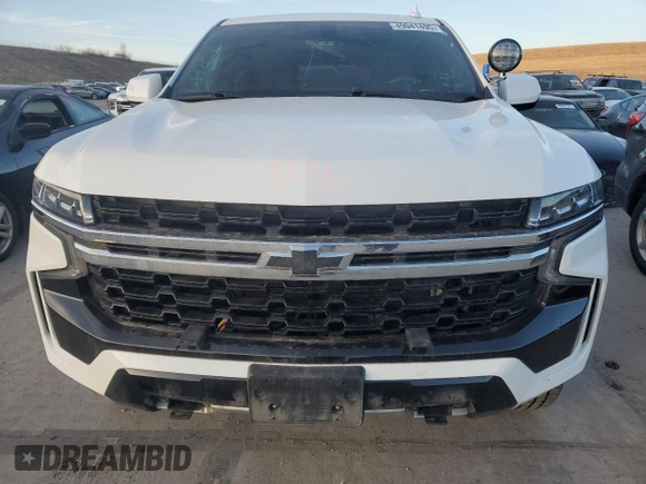 2021 Chevrolet Tahoe Commercial with VIN 1GNSKLED1MR360113, listed as a Copart auction lot 49041495 with 72,136 mi miles and Salvage title. Bid and sale history available at DreamBid. Image 5.