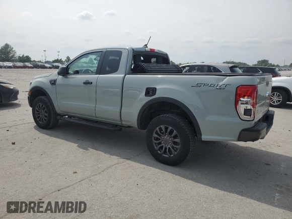 2021 Ford Ranger XL with VIN 1FTER1FH8MLD02641, listed as a Copart auction lot 59501375 with 12,583 mi miles and Salvage title. Bid and sale history available at DreamBid. Image 2.