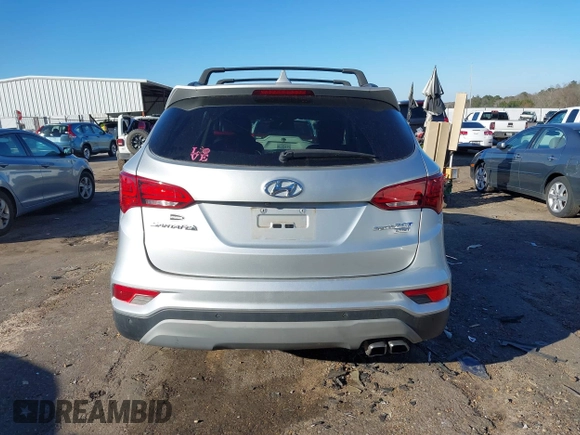 2018 Hyundai Santa Fe Ultimate with VIN 5XYZW4LAXJG554420, listed as a IAAI auction lot 41628371 with 65,436 mi miles and . Bid and sale history available at DreamBid. Image 16.