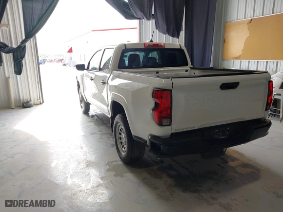 2024 Chevrolet Colorado 2WD Work Truck with VIN 1GCGSBEC8R1213406, listed as a IAAI auction lot 42117511 with 13,072 mi miles. Bid and sale history available at carsss.com. Image 3.
